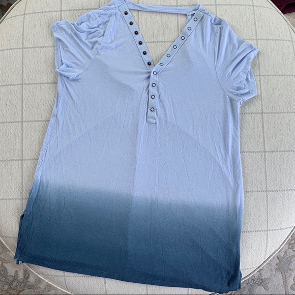 AEO American Eagle Soft and Sexy Top Ombre Tye Die Size Medium - Picture 2 of 7